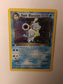 1st Edition Dark Blatoise 3/82 Team Rocket 1st Ed Vintage Pokemon TCG - Image 3