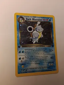 1st Edition Dark Blatoise 3/82 Team Rocket 1st Ed Vintage Pokemon TCG - Image 4
