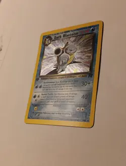 1st Edition Dark Blatoise 3/82 Team Rocket 1st Ed Vintage Pokemon TCG - Image 5
