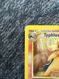 2000 Pokemon Neo Genesis Typhlosion 1st Edition NM. Clean Copy - Image 3