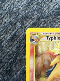 2000 Pokemon Neo Genesis Typhlosion 1st Edition NM. Clean Copy - Image 4