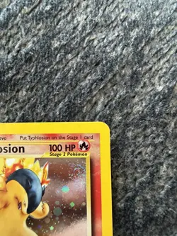 2000 Pokemon Neo Genesis Typhlosion 1st Edition NM. Clean Copy - Image 5