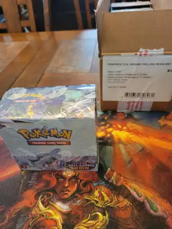 Pokemon Sword & Shield Chilling Reign Booster Display Box new sealed English 820650818462 - Image 1