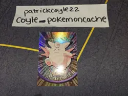 Clefable #36 Rainbow Holo Pokemon Topps Series 1 Card (Black Label) NM - Image 1