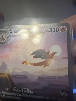 Charizard EX 199/165 Scarlet & Violet 151 Special Illustration Rare Pokemon TCG - Image 4
