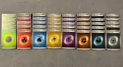 Pokemon Prismatic Evolutions Holo Energy Card Lot - Image 1