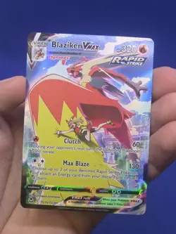 Pokemon Silver Tempest Trainer Gallery Blaziken VMAX TG15/TG30 Ultra Rare NM - Image 2