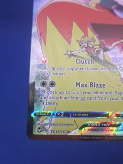 Pokemon Silver Tempest Trainer Gallery Blaziken VMAX TG15/TG30 Ultra Rare NM - Image 5