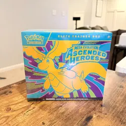 Pokemon TCG Mega Evolution Ascended Heroes Elite Trainer Box ETB - Sealed & New - Image 1