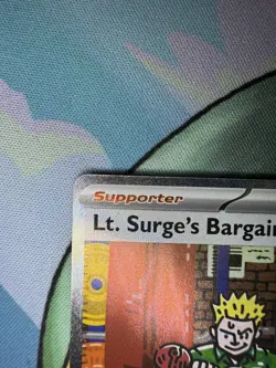 Pokemon ME01: Mega Evolution Lt. Surge's Bargain #185/132 SIR NM - Image 3