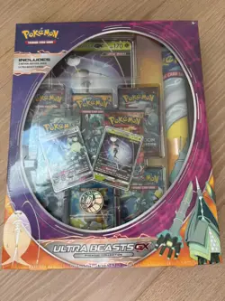 Pokemon TCG Ultra Beasts GX Premium Collection Purple Sealed - Image 1