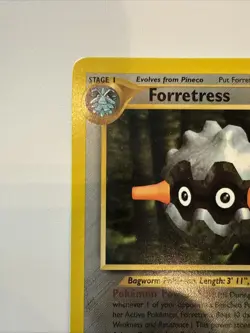 Pokemon Forretress 21/75 Rare Non-Holo Card Neo Discovery - Image 2