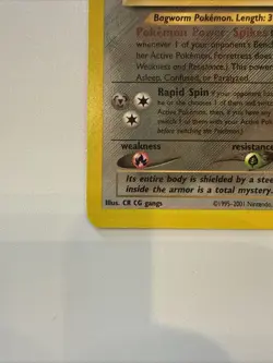 Pokemon Forretress 21/75 Rare Non-Holo Card Neo Discovery - Image 3