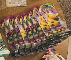 Pokemon TCG: Sword & Shield-Brilliant Stars- Vivid Voltage, Bulk Sale 49 Packs!! - Image 2