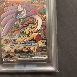 2025 POKEMON PRE EN-PRISMATIC EVOLUTIONS #166 RAGING BOLT EX PSA 10 - Image 5