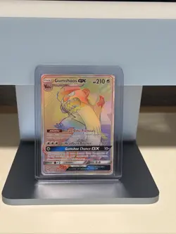 Gumshoos GX 157/149 Sun & Moon Base Rainbow Secret Rare Pokemon NM Mint 2017 - Image 1