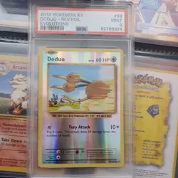 Doduo 69/108 Reverse Holo XY Evolutions Pokemon PSA 9 Mint - Image 1