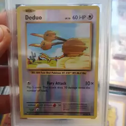 Doduo 69/108 Reverse Holo XY Evolutions Pokemon PSA 9 Mint - Image 4