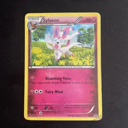 Pokemon Sylveon XY04 Promo Holo Black Star Collection - Image 1