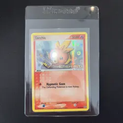 TORCHIC EX Emerald Stamped POKEMON Reverse Holo 2005 Trading Card 69/106 - Image 1