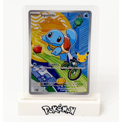 Pokemon Squirtle MEP 039 First Partner 30th Anniversary Black Star Promo Clean - Image 1