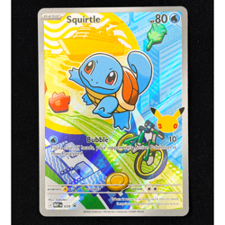 Pokemon Squirtle MEP 039 First Partner 30th Anniversary Black Star Promo Clean - Image 2