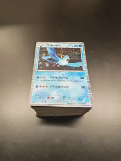 Pokemon - Assorted Japanese Vintage / Mid Era Bulk Bundle HP-Dmg 100 Cards Holos - Image 1