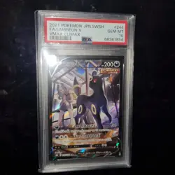 PSA 10 Umbreon V CSR 244/184 S8b VMAX Climax - Pokemon Card Japanese 2021 - Image 1
