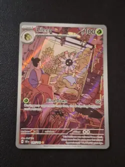 Lileep 145/142 Illustration Rare IR Pokemon TCG Stellar Crown NEAR MINT NM - Image 1