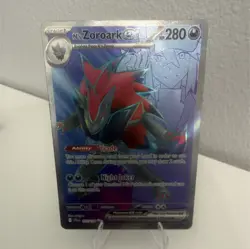 Pokemon N's Zoroark ex 175/159 Sv09: Journey Together Ultra Rare Holo 280 HP - Image 1
