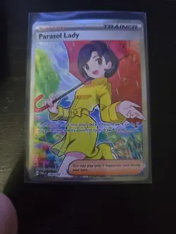 Parasol Lady 238/182 Full Art Trainer - Paradox Rift - Pokemon TCG - NM - Image 5