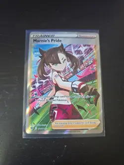 Marnie's Pride - 171/172 - Pokemon Brilliant Stars Sword Shield Full Art Card NM - Image 1