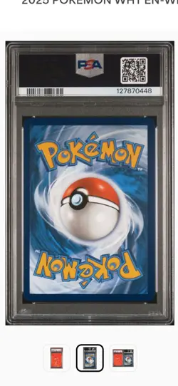 Pokemon Victini Full Art Black White Rare White Flare #172 PSA 10 Gem Mint - Image 2