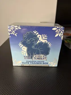 Silver Tempest Pokemon Center Elite Trainer Box ETB Sealed (Small Tear) - Image 1