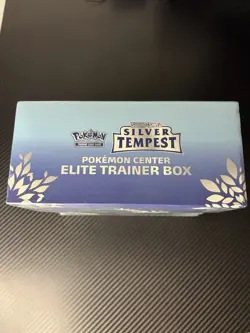 Silver Tempest Pokemon Center Elite Trainer Box ETB Sealed (Small Tear) - Image 3