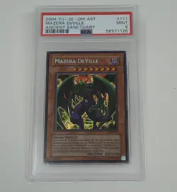 PSA 9 Mazera DeVille AST-111 Ancient Sanctuary Secret Rare MINT - POP 19 - Image 1
