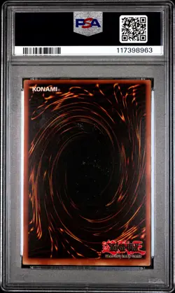 2002 YU-GI-OH! LOB-LEGEND OF BLUE EYES WHITE DRAGON GAIA THE FIERCE KNIGHT PSA 9 - Image 2