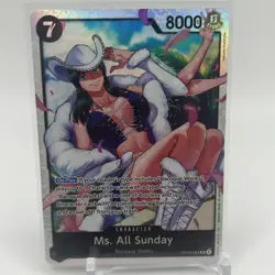 One Piece Ms. All Sunday SR - The Azure Sea's Seven OP14-084 NM Super Rare - Image 1