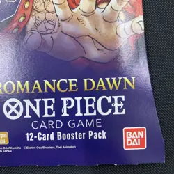 One Piece OP-01 Romance Dawn 1x Blister Paper Sleeve Booster Pack ENG SEALED - Image 5