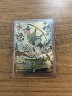 Disney Lorcana TCG Winterspell 229/204 Mulan Resourceful Recruit Enchanted - Image 3