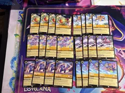 Disney Lorcana Winterspell Complete C/U Play Set x4 each 504x Cards - Image 3