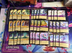 Disney Lorcana Winterspell Complete C/U Play Set x4 each 504x Cards - Image 4