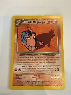 Pokemon Dark Magcargo 18/105 Neo Destiny - Image 1