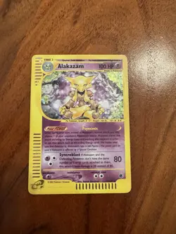 Alakazam Expedition Holo Pokemon Card 2002 E-Reader Set 1/165 - Image 1