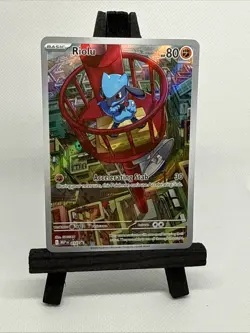 Pokemon TCG - Riolu 010 - MEP 010 2025 Mega Evolution ETB Black Star Promo Card - Image 1