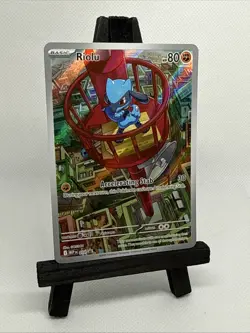 Pokemon TCG - Riolu 010 - MEP 010 2025 Mega Evolution ETB Black Star Promo Card - Image 3