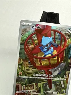 Pokemon TCG - Riolu 010 - MEP 010 2025 Mega Evolution ETB Black Star Promo Card - Image 4