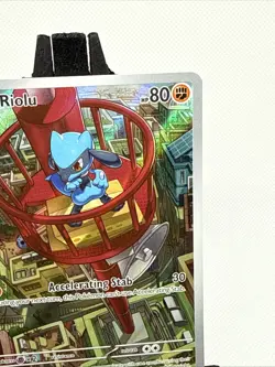 Pokemon TCG - Riolu 010 - MEP 010 2025 Mega Evolution ETB Black Star Promo Card - Image 5