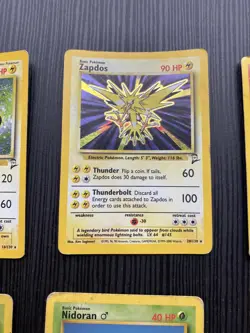 Pokemon TCG - original 130 series rare holos (x5) 3/ 5/13/16/20 (16nr cards) - Image 3