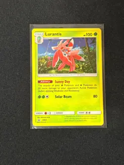 Pokemon TCG Lurantis SM25 Promo SM Black Star Promos NM Holo - Image 1